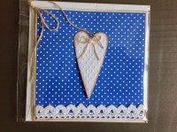 Heart &dots blau